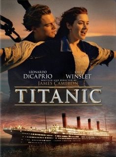 a movie poster for the film titanic