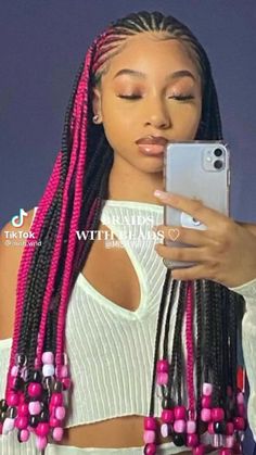 my fav style <33 in 2022 Hairstyles For Summer Black Women, Braids For Summer Black Women, Hair Styles For Black Girls Braids Ideas, Summer Braids For Black Women, Baddie Braids, Summer Hairstyles For Black Women, Cute Box Braids, Cute Braided Hairstyles