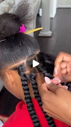 Little Black Girls Braided Natural Hairstyles, Hair For Middle School, Braid Hair Styles For Kids, Easy Braided Hairstyles With Extensions, Cornrolls Hairstyles Braids For Kids, Hairstyles For School Braids Black Kids, Hairstyles For Nine Year Olds, Braided Hairstyles For 12-13, Natural Halo Braid