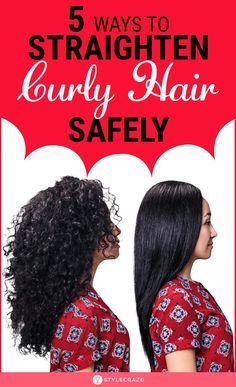 How To Straighten Biracial Hair, How To Make Curly Hair Straight Forever, How To Safely Straighten Curly Hair, Hair Straightener For Curly Hair, Curly To Straight Hair Natural, Best Straightener For Curly Hair, How To Straight Curly Hair Naturally, Curly Hair To Straight How To Get, Curly Or Straight Hair