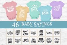 Baby Sayings, Newborn Svg, Cricut Baby, Newborn Baby Girls, Funny Baby Onesies, Affinity Designer, Baby Svg, Web Banner Design, Hello Baby