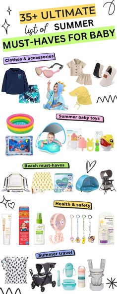 the ultimate list of must haves for baby