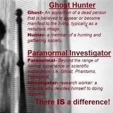 there is a ghost hunter in the house