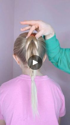 467K views · 2.8K reactions | PULL THROUGH BRAID HAIR HACK ❤️ #hairtutorials #hairstyles | Mom Generations | Mom Generations · Original audio Hair Hack, Pull Through Braid, Hair Braid Videos, Hair Creations, Braid Hair, Pull Through, Step Moms, Hair Dos, Ponytail Hairstyles