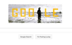 an image of a man standing in front of the word google on a screen shot