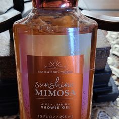 Sunshine Mimosa Shower Gel 10oz. Sunshine Mimosa, Foaming Body Wash, Body Mousse, Watermelon Lemonade, Body Shower, Pumpkin Pecan, Body Cleanse, Foaming Hand Soap, Virgin Coconut Oil