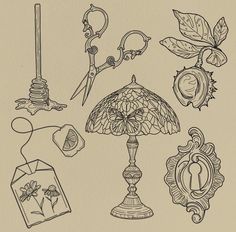 an image of various items that can be used to decorate the house or office desk