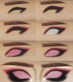 Fun Colorful Makeup, Fall Eyeshadow, Vibrant Makeup, Drag Make-up, Makeup Pictorial, Beginners Eye Makeup, Cute Eye Makeup