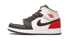 PRICES MAY VARY. Suede sole Baddie Shoes, Back In 1985, Nike Gym Shoes, Air Jordan 1 Mid Gs, Jordan Grey, Air Jordan 1 Mid Se, Fresh Shoes, Stadium Goods, Mid Top