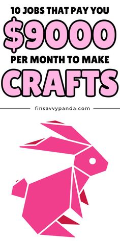 the pink rabbit is featured in this coup for $ 9, 000 per month to make crafts