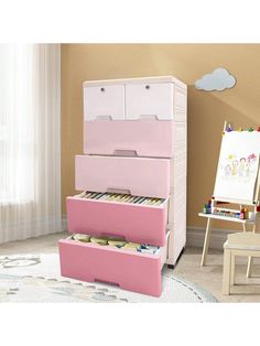 Product DescriptionDetailsRound Corners& Edges: They can prevent your children from being injured caused by accidental collision.Convenient Handles: Each drawer has a concave handle to help you open or close drawers more easily.Small Pulleys: They are built into the bottom feet for convenient and easy moving of this cabinet.ApplicationThis storage cabinet is ideal for bedrooms, nurseries, playrooms, entryways, living rooms, kitchens, kid's rooms, and more. It can be used to store toys, snacks, t Cabinet Tower, Small Drawer Organizer, Desktop Storage Drawers, Storage Cabinet For Bedroom, Cabinet For Bedroom, Desktop Drawers, Store Toys, Clothes Organizer, Dresser Storage