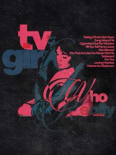 the cover art for tv girl magazine