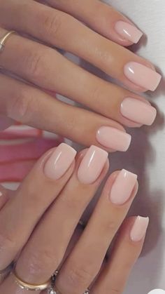 Short Nail Ballerina, Trendy Nails Ballerina Short, Ballet Pink Nails Gel, Simply Nails Ideas, Nails Ballerina Short, Ballerina Short Nails, Natural Acrylic Nails Short, Short Ballerina Nails, Nude Nails Short