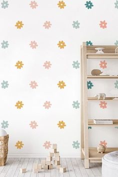 New In! The bestselling Whimsy Daisy Wall Decals are now available in a summertime color palette!  🌼

ORDER NOW, INSTALL IN THE NEW YEAR ❤️ Wall Decal Set Sale! The more you buy, the better the savings. Buy 1 set, get 10% off with code: 1FOR10. Buy 2 sets, get 15% off with code: 2FOR15. Buy 3+ sets, get 20% off with code: 3FOR20 

from: https://shop.projectnursery.com/products/urbanwalls-summer-whimsy-daisy-wall-decal-set?variant=43610569572508