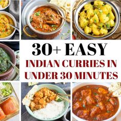 Here is an amazing selection of 30+ Indian Curries that can be made in under 30 minutes. These meals will be a hit with your family. Easy Lo Mein Recipe, Instant Pot Brown Rice, Easy Mushroom Soup, Potato And Pea Curry, Vindaloo Curry, Vegetarian Oyster Sauce, Sweet Corn Soup, Cooking Wild Rice