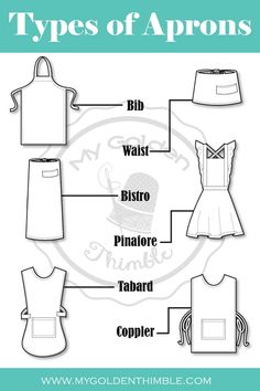 the types of aprons for women and how to use them in your sewing project