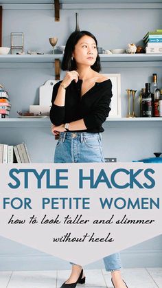 Style For Short Women, Outfits For Short Women, Short Girl Outfits, Outfit For Petite Women, Petite Style Outfits, Short Girl Fashion, Outfits For Petite, Style Hacks, Fashion For Petite Women