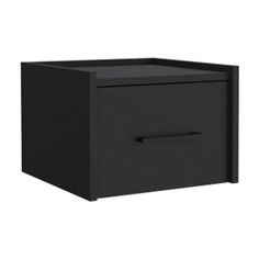 an image of a black drawer on a white background