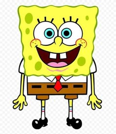 an image of a spongebob cartoon character