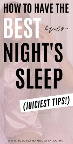 How to get better sleep at night routine self care activities and ideas to sleep better for adults