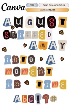 an image of some type of alphabets