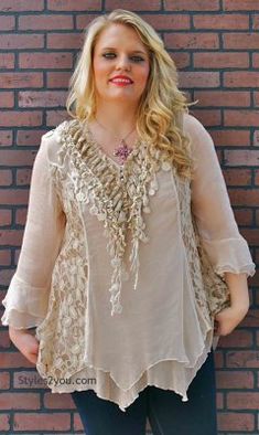 Blouses Pretty Angel Clothing, Plus Size Tips, Victorian Blouse, Shabby Chic Clothes, Plus Size Boho, Knit Shirt Dress, Plus Size Blouse, Pretty Angel, Victorian Clothing