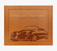 an old book with the title porsche zoyaars