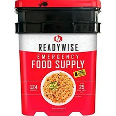 readywise emergency food supply canister