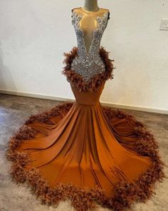 Brown Prom Dress, Diamond Prom Dresses, Black Prom Gown, Brown Prom Dresses, Feather Prom Dress, Birthday Party Dresses, African Prom Dresses, Sequin Evening Gowns, Gorgeous Prom Dresses