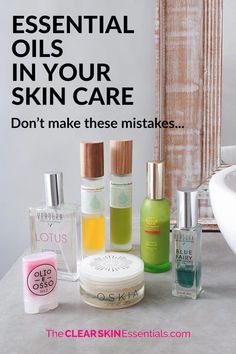 Are essential oils in skincare bad for your skin? Find out how to safely use them in your skin care rouitne so you avoid damaging or hurting your skin. Holistic Skincare, Summer Skin Care Tips, Summer Skin Care, Essential Oil Beauty, Normal Skin Type, Eco Beauty, Skin Essentials, Skin Care Steps