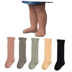 Return Policy Fast Delivery Trusted seller 5 Pairs Baby Girls Knee High Socks Cotton Newborn Infant Ruffle Seamless Knee High Socks Toddler Fall Long Stockings Product Description 【Material of Baby Knee High Socks】 The toddler knee high socks are made of 82% Combed Cotton,15% Nylon and 3% Spandex,good elasticity,soft,breathable and comfortable,perfect for fall/autumn dressing 【Size of Baby Girl Knee High Socks】T are 3 sizes baby socks for newborn baby infant toddler girls and boys. Fits Age 0-6 Months,sole length:7cm; Fits Age 6-12 Months,sole length:9m; Fits Age 1-3 Years,sole length:10cm 【Cute Knee High Baby Socks】 These toddler knee high knit socks are really so adorable,Perfect match to many flower baby-girls,pageant and other special occasion dresses,also can be used as photography pr Toddler Knee High Socks, Baby Knee High Socks, Girls Knee High Socks, Socks Cotton, Toddler Fall, Boys Fits, Toddler Socks, Baby Socks, Knee High Socks