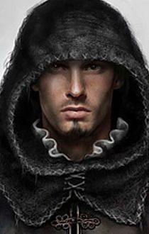 fantasy hooded man - Pesquisa Google Ranger Cloak, Wizard Cloak, Baldur's Gate Portraits, Hooded Man, Fantasy Heroes, Baldurs Gate, Character Inspiration Male, Roleplay Characters, Fantasy Portraits