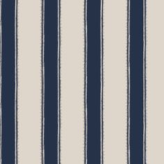 a blue and white striped wallpaper pattern