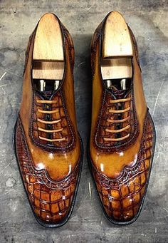 Finsbury Shoes, Alligator Dress Shoes, Gents Shoes, Buckle Dress, Gentleman Shoes, Crocodile Shoes, Lace Up Dress, Best Shoes For Men, Mens Boots Fashion