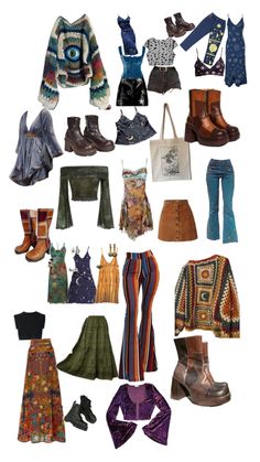 Boho Street Style, Thrifted Outfits, Clothes And Shoes, Quirky Fashion, Fashionista Clothes, Whimsical Fashion