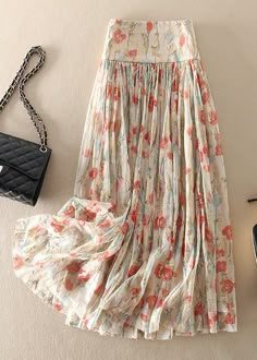 Stylish Skirts Fashion, Skirts Design, डिजाइनर कपड़े, Minnie Dress, High Waisted Pleated Skirt, Pretty Skirts, Stylish Skirts, Skirt Maxi, Half Sleeve Dresses