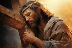 Redemption's Burden - Jesus is the Christ Prints Jesus Suffering, Pictures Of Jesus Christ, The Messiah, Jesus Christ Images, Divine Light, Crown Of Thorns, My Jesus, World Of Art