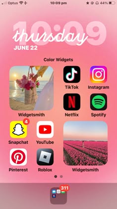 an iphone screen with the text today on it and several different icons in front of it