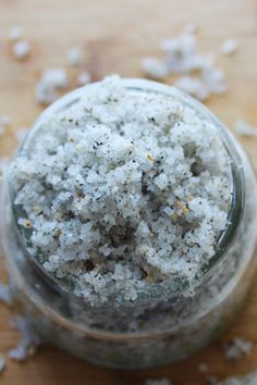 Easy homemade BODY scrub to relieve the stress of a long work day Homemade Scrubs, Diy Scrubs, Calming Tea, Sweet Rice, Sinus Headache