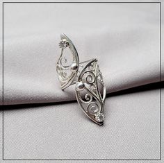 Original shaped artisan filigree ring, 925 Sterling Silver Valentine Jewelry, Jewelry Promotion, Handmade Boutique, Jewelry Board, Jewelry Boards, Handcrafted Artisan Jewelry, Filigree Ring, Group Boards, Jewelry Maker