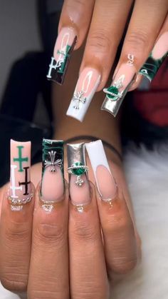 Drip Nails, Colored Acrylic Nails, Girly Acrylic Nails, French Tip Acrylic Nails, French Acrylic Nails, Short Square Acrylic Nails, Dope Nail Designs, Acrylic Nails Coffin Pink