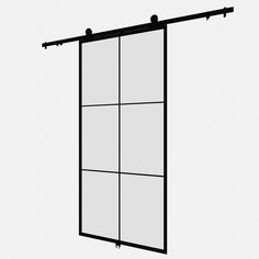 a black and white photo of an open window with bars on the bottom, against a white background