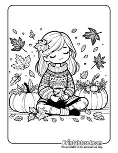 Fall Color Sheets, Autumn Colouring Pages, Kids Colouring Printables, Autumn Coloring Pages, Fall Leaves Coloring Pages, Fall Coloring Sheets, Fall Paper Crafts, Farm Coloring Pages, Free Kids Coloring Pages