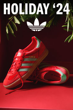 Start the season off right with gifts from adidas that feel right at home. From cozy fleece to colorful matching sets to iconic sneakers, it's never too early to settle into the holidays with style and comfort on your side. Ankle Boots And Jeans, Shoes Guys, Frog Shoes, Christmas Sneakers, Ankle Boots Outfit, Iconic Sneakers, Boots And Jeans, How To Wear Ankle Boots, Creative Shoes