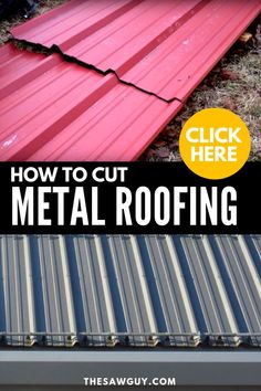 how to cut metal roofing with the words, how to cut metal roofing