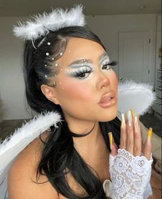 Angel Eye Makeup, Las Vegas Makeup, Makeup Looks Winter, Vegas Makeup, Eye Tint