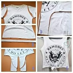 how to make a t - shirt with the ramon's band logo