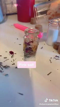 How To Make A Love Spell Jar, Spell Jars For Love, Make Him Love Me Spell Jar, Easy Jar Spells, Love Spells Jar, Self Love Spell Jar Recipe, Self Love Jar Spell, Love Spell Jars Witchcraft, Easy Protection Spell Jar