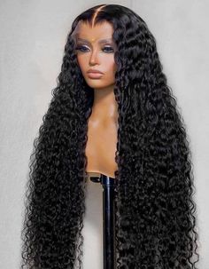 Wigs Deep Wave, Deep Wave Human Hair, Full Lace Frontal, Frontal Wig Hairstyles, Deep Wave Hairstyles, Women's Wigs, Curly Human Hair Wig, Real Hair, Front Lace Wigs Human Hair