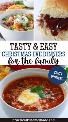 tasty and easy christmas eve dinners for the family